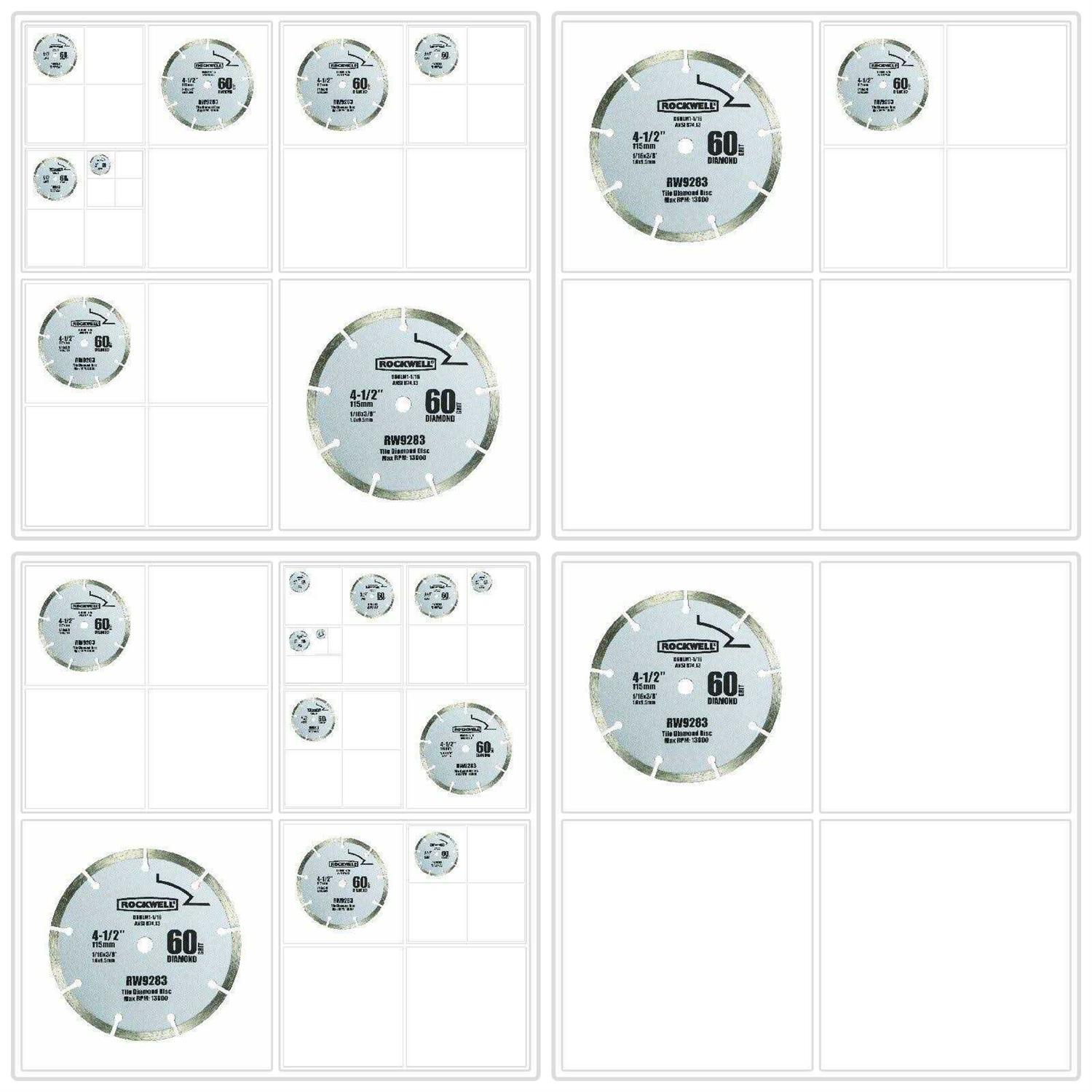 Rockwell RW9283 Circular Saw Blade 4-1/2 in Dia - Image 2