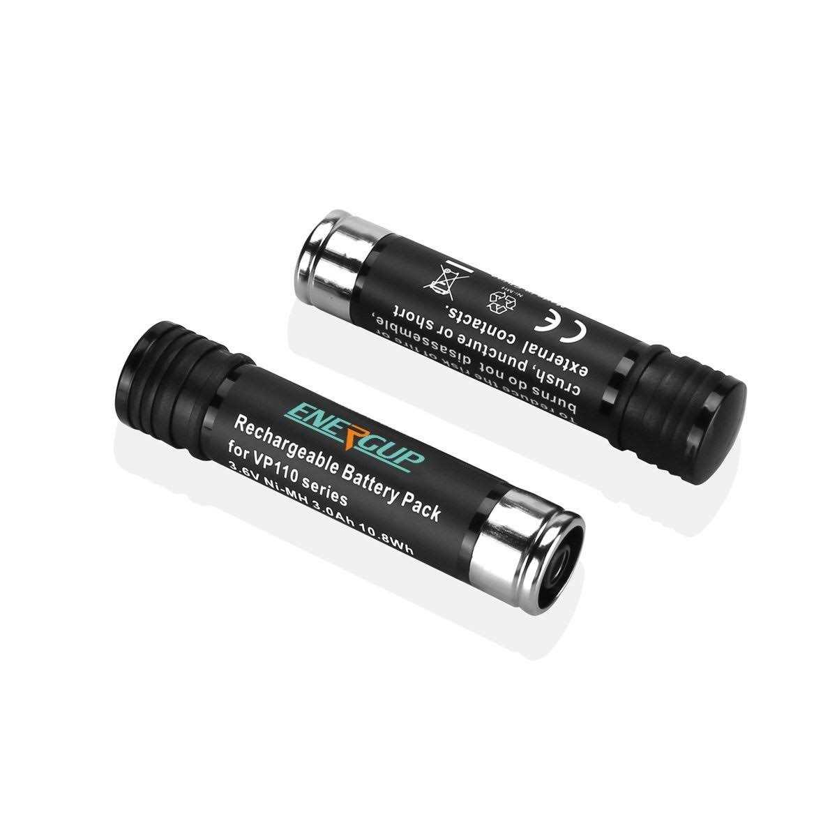 Energup 2Pack Li-ion Replacement 3.6V Battery for Black Decker Versapak Vp100 - Image 5