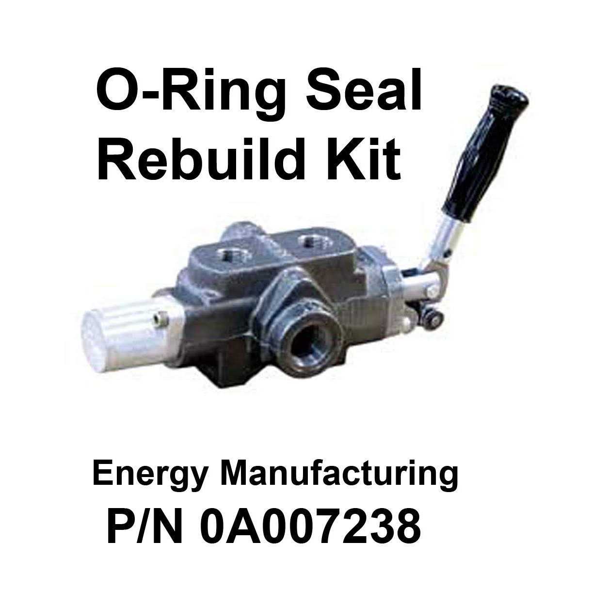 Artist Unknown O-Ring Rebuild Kit Hydraulic Control Valve Log Splitter SpeeCo Energy 0A007238 - Image 2
