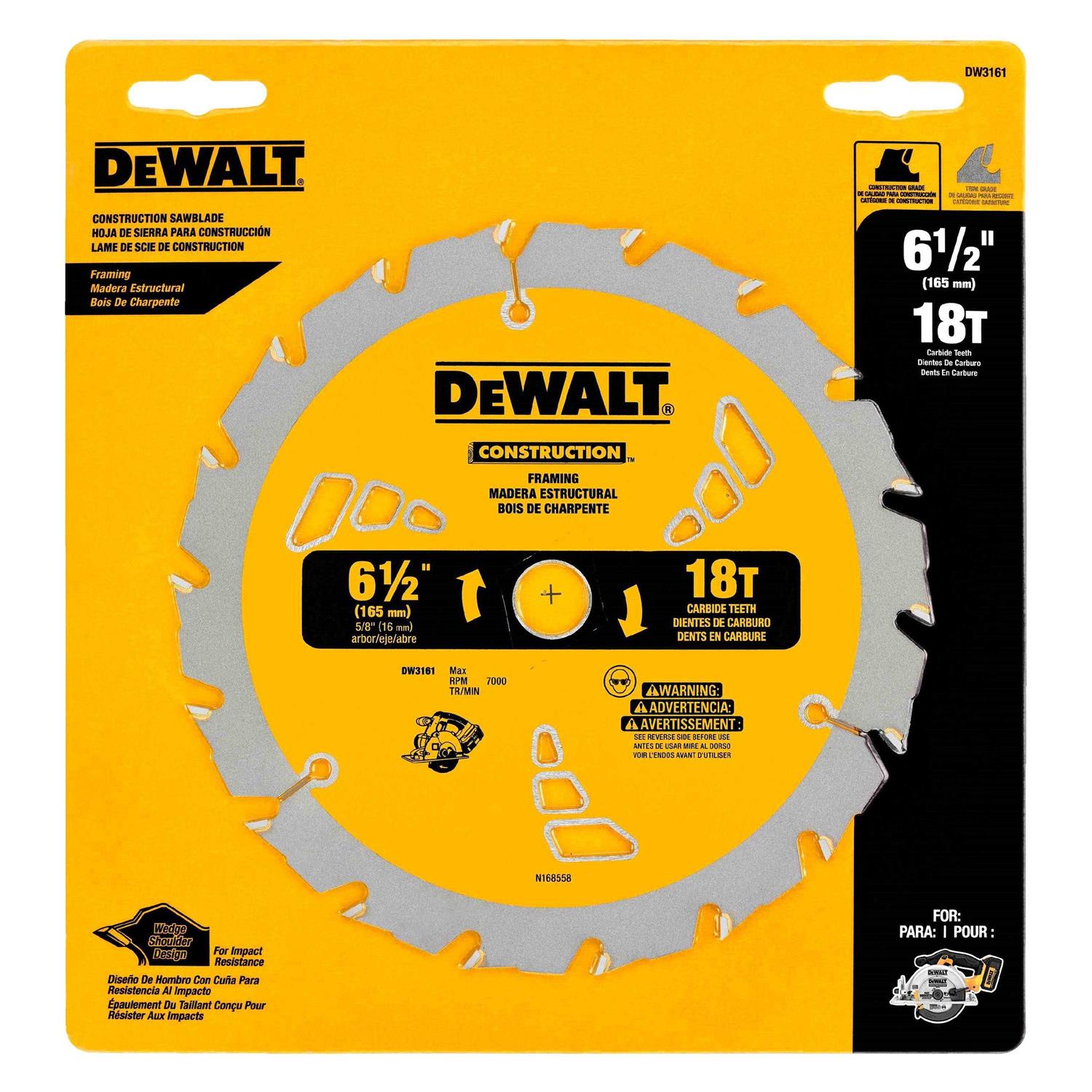 DeWalt DW3192 Carbide Blade - Image 4