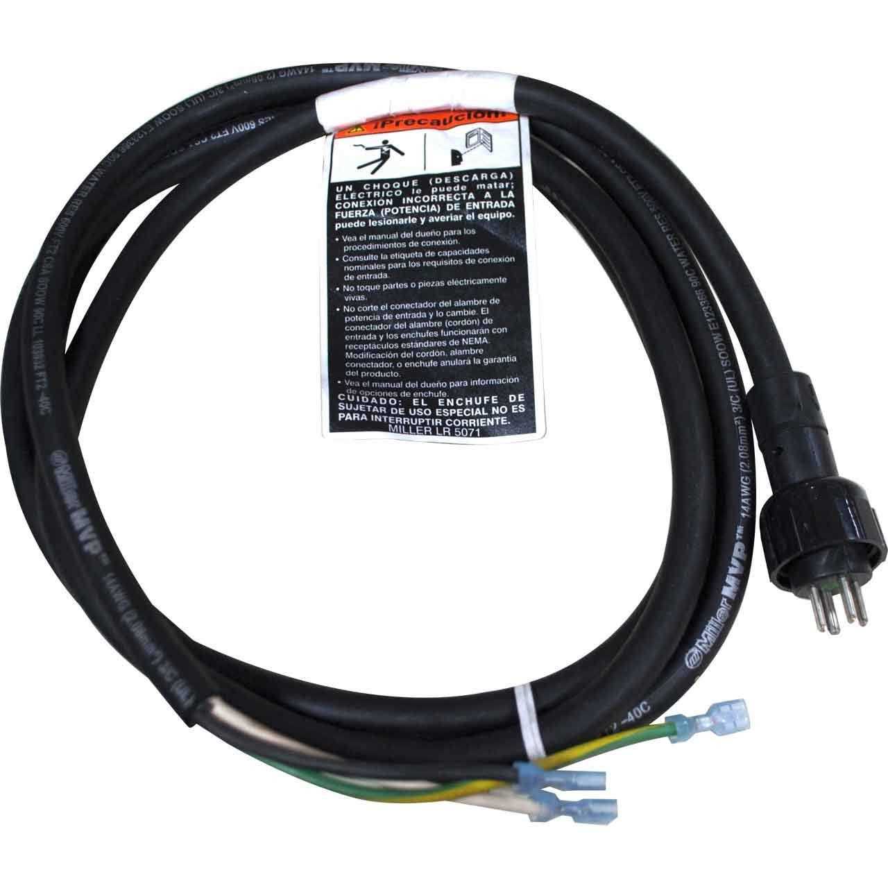 Miller 225180 Cable Power 10 Ft 2 In 14ga 3C w/Mvpi - Image 2