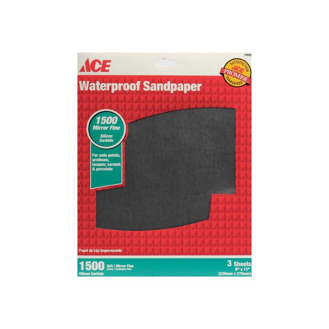 Ace Waterproof Sandpaper 9 X 11 - Image 5