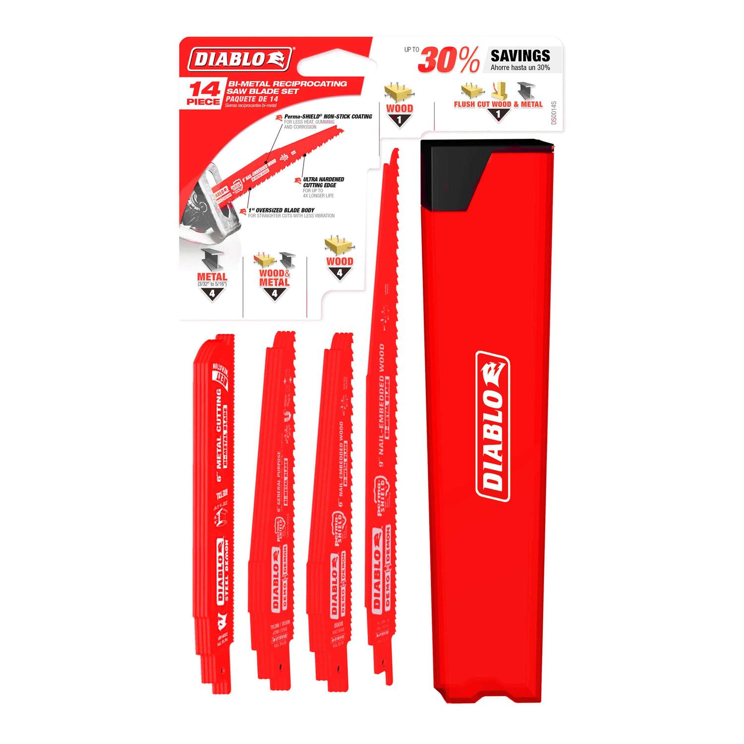 Diablo DS006S Reciprocating Saw Blade Set - Image 4