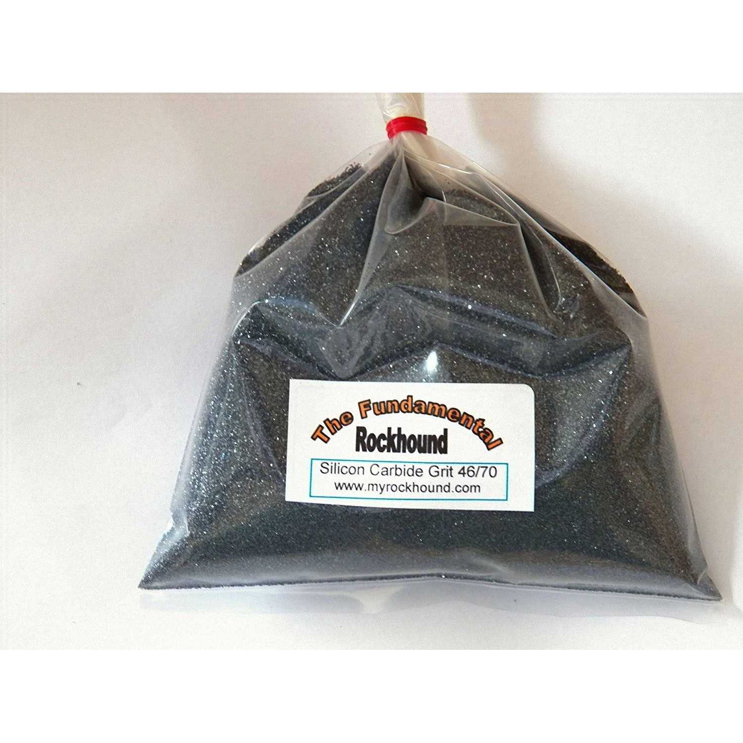 The Fundamental Rock Fundamental Rockhound Products 46/70 Extra Coarse GRIT for Rock Tumbling polishing Silicon Carbide - Image 2