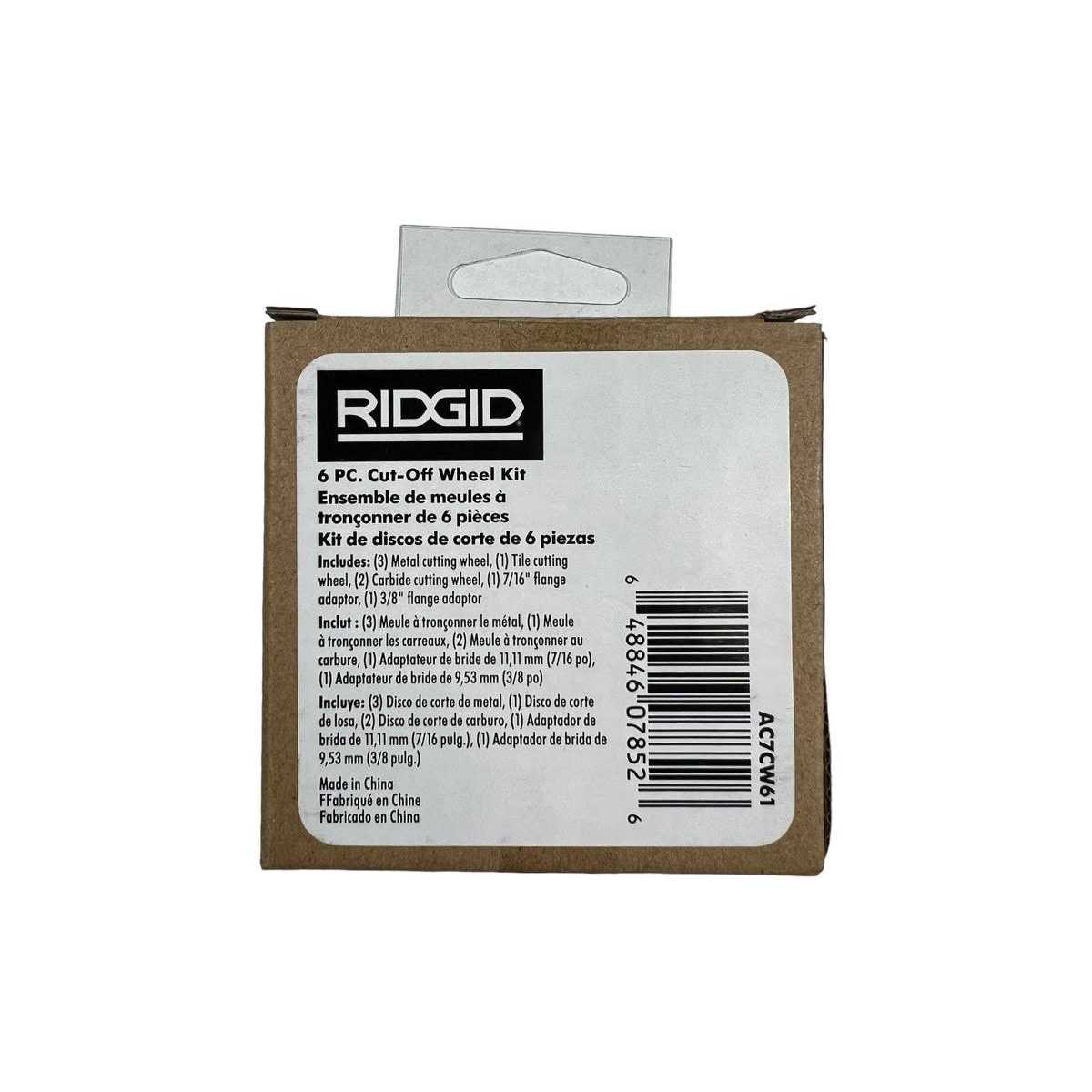 RIDGID Cut-Off Wheel Set - Image 3