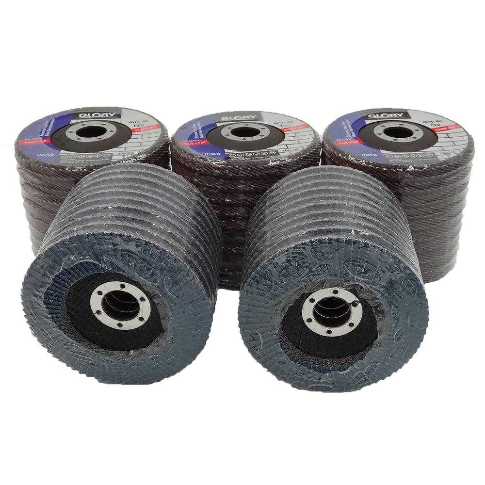 MAYIWO Premium Zirconia Flap Disc 4-1/2 x 7/8 40 GRIT Pack of 50 - Image 3