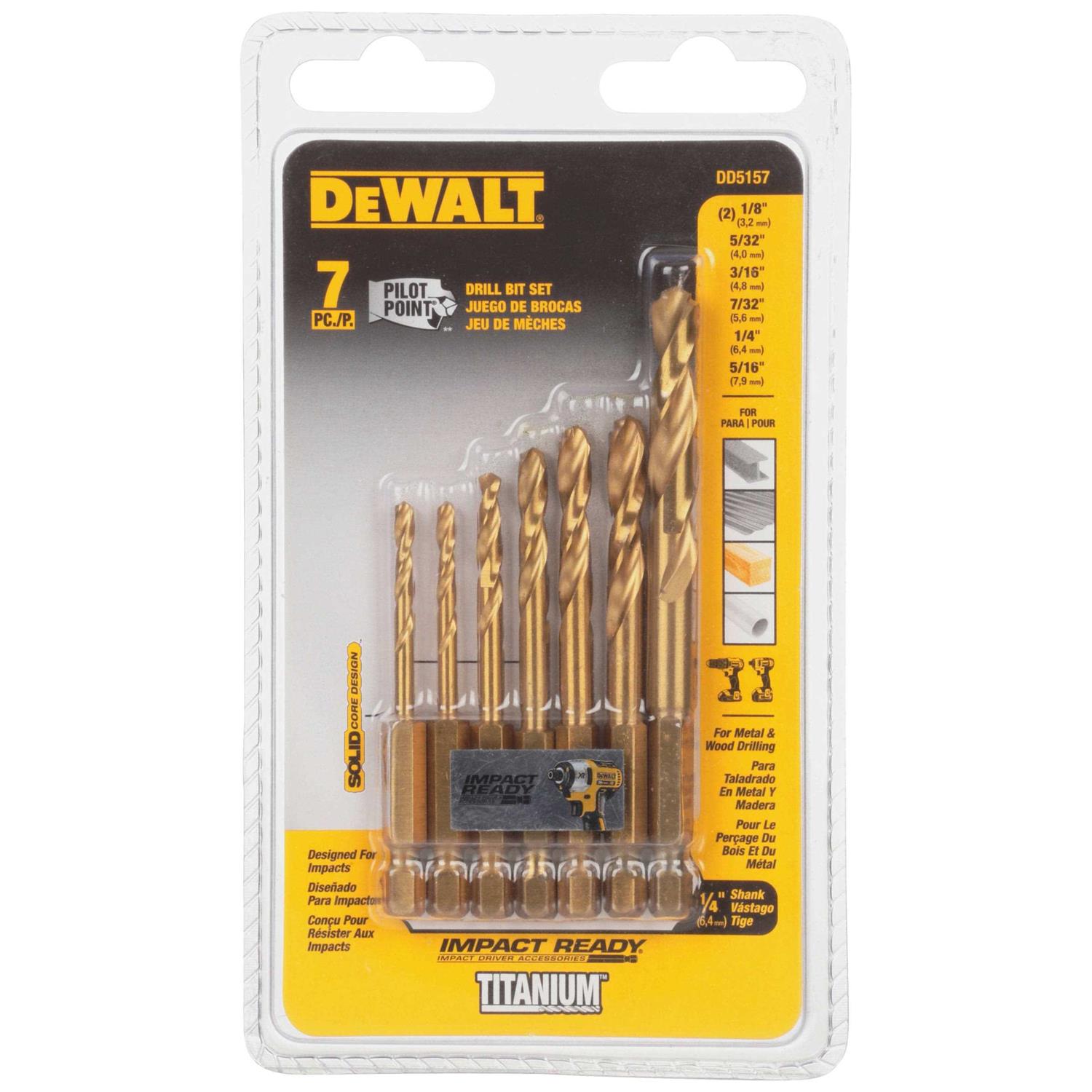 DEWALT Drill Bit Set Impact Ready DD5157 - Image 5