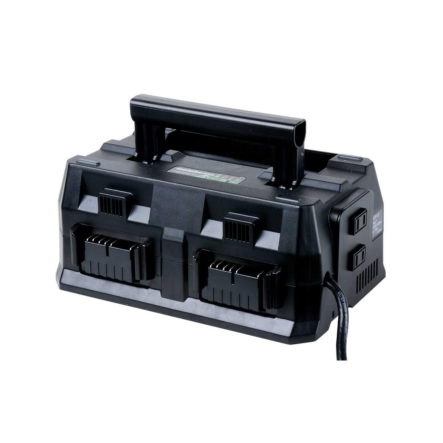 Metabo HPT UC18YTSLM 4 Port 18V/36V Lithium Ion Battery Charger