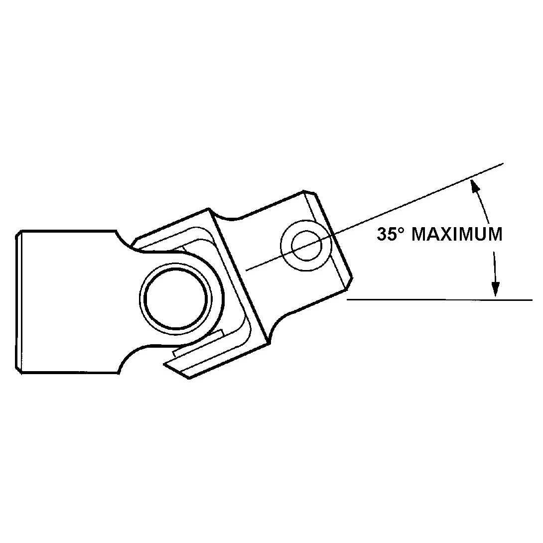Borgeson Steering Universal Joint 012828 - Image 3
