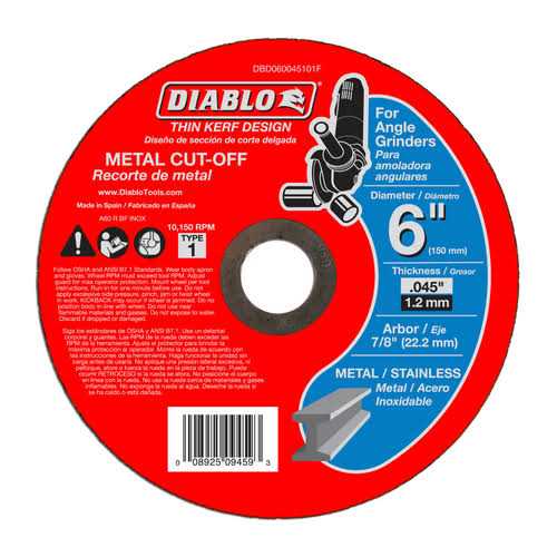 Diablo Metal Cut Off Disc 4 - Image 5
