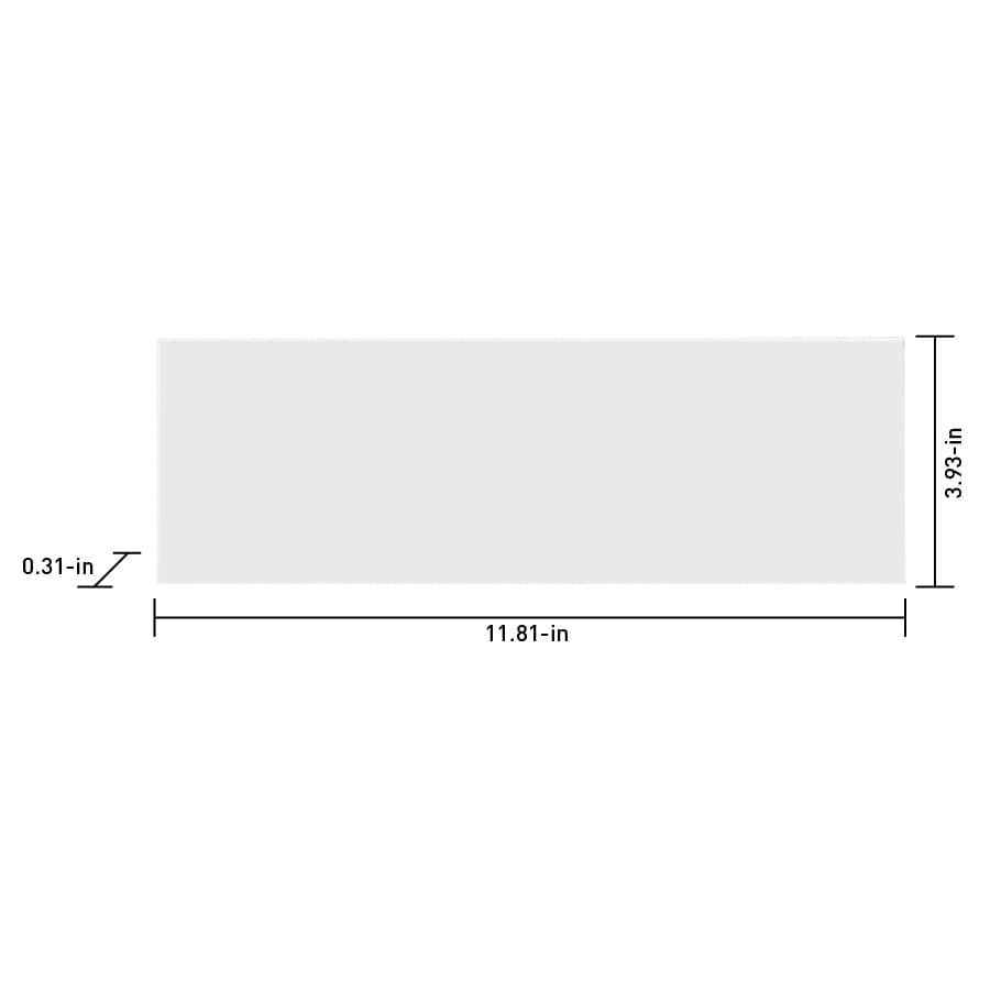 Satori Hudson Brilliant White Glossy Ceramic Wall Tile 1001 - Image 3