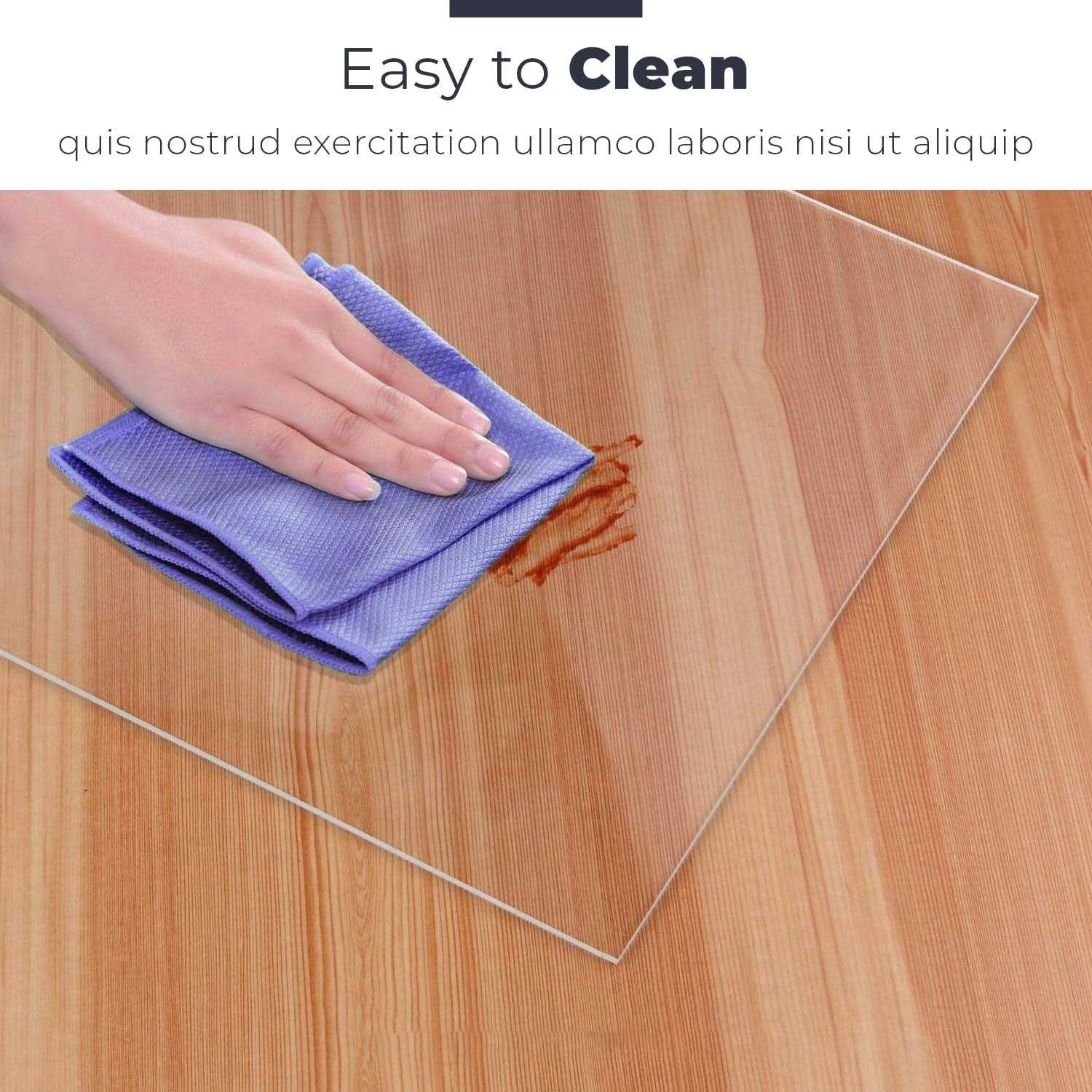 Abtoff Custom Cut Plexiglass Sheet Cut to Size-Clear Acrylic Thick with Flat Edges and Protective Film - Image 5