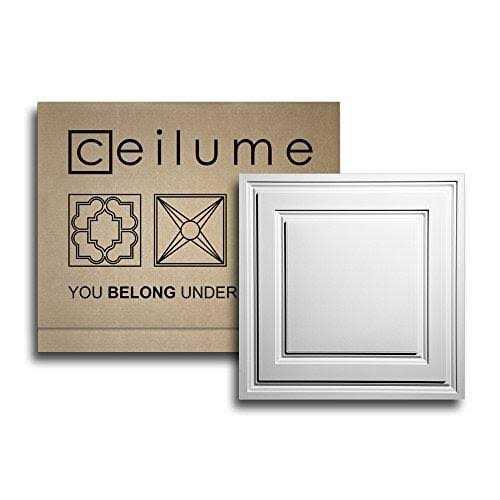 Ceilume Stratford Feather-Light 2 ft. x 2 ft. Lay-In Ceiling Tile - Image 4
