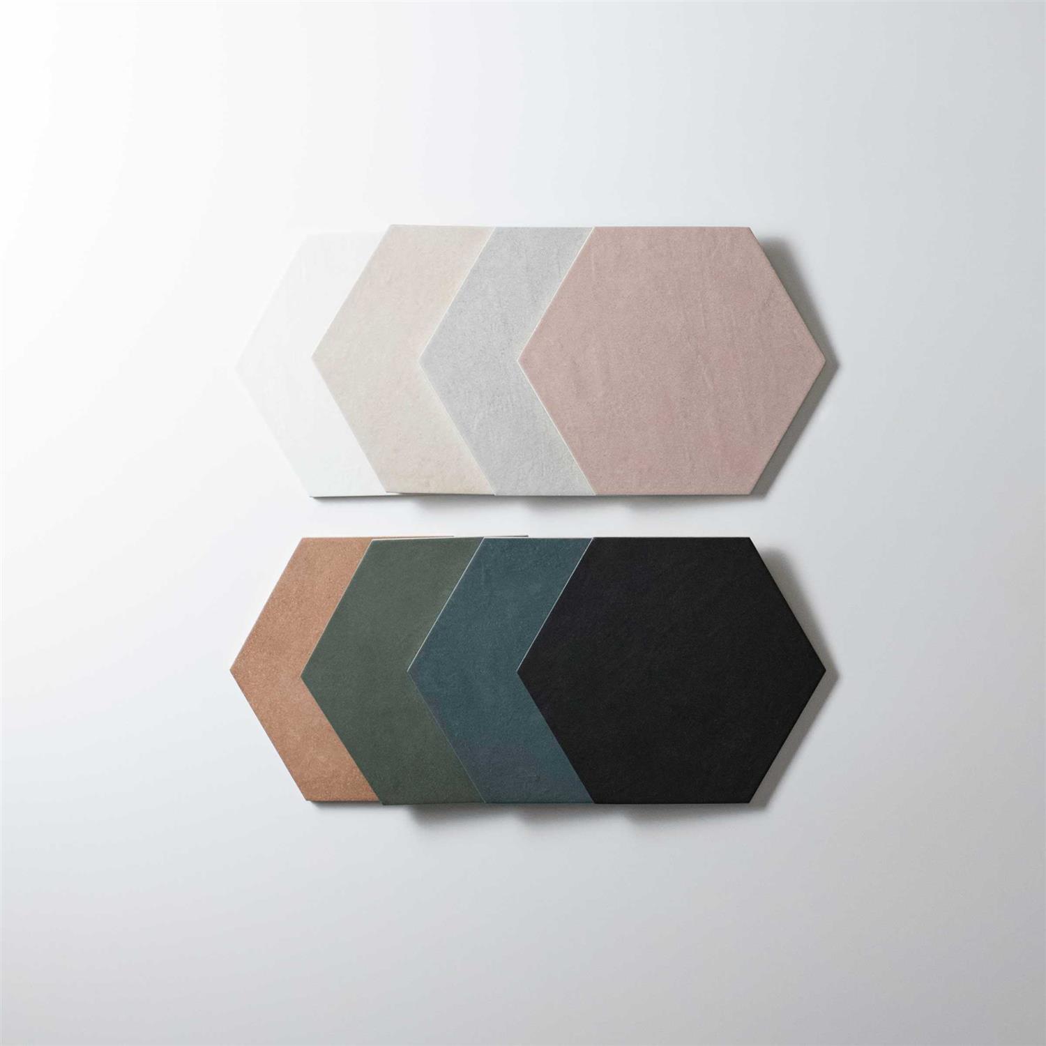 Bedrosians Makoto Matte Hexagon Porcelain Tile 11.5 x 10 - Image 3