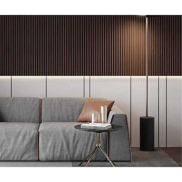 Ejoy 93 in. x 6 in x 0.8 in. Wood Solid Wall Cladding Siding Board - Image 3