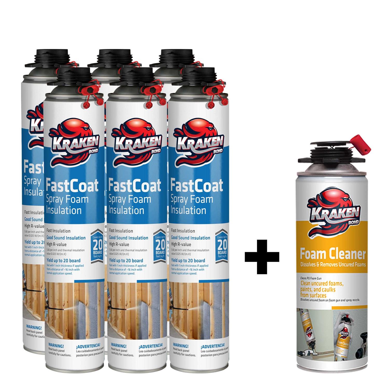 Krakenbond Fastcoat Insulation Spray Foam - Image 3