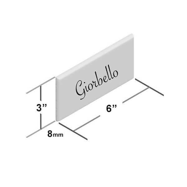Giorbello 3 in. x 6 in. x Glass Subway Wall Tile - Image 3