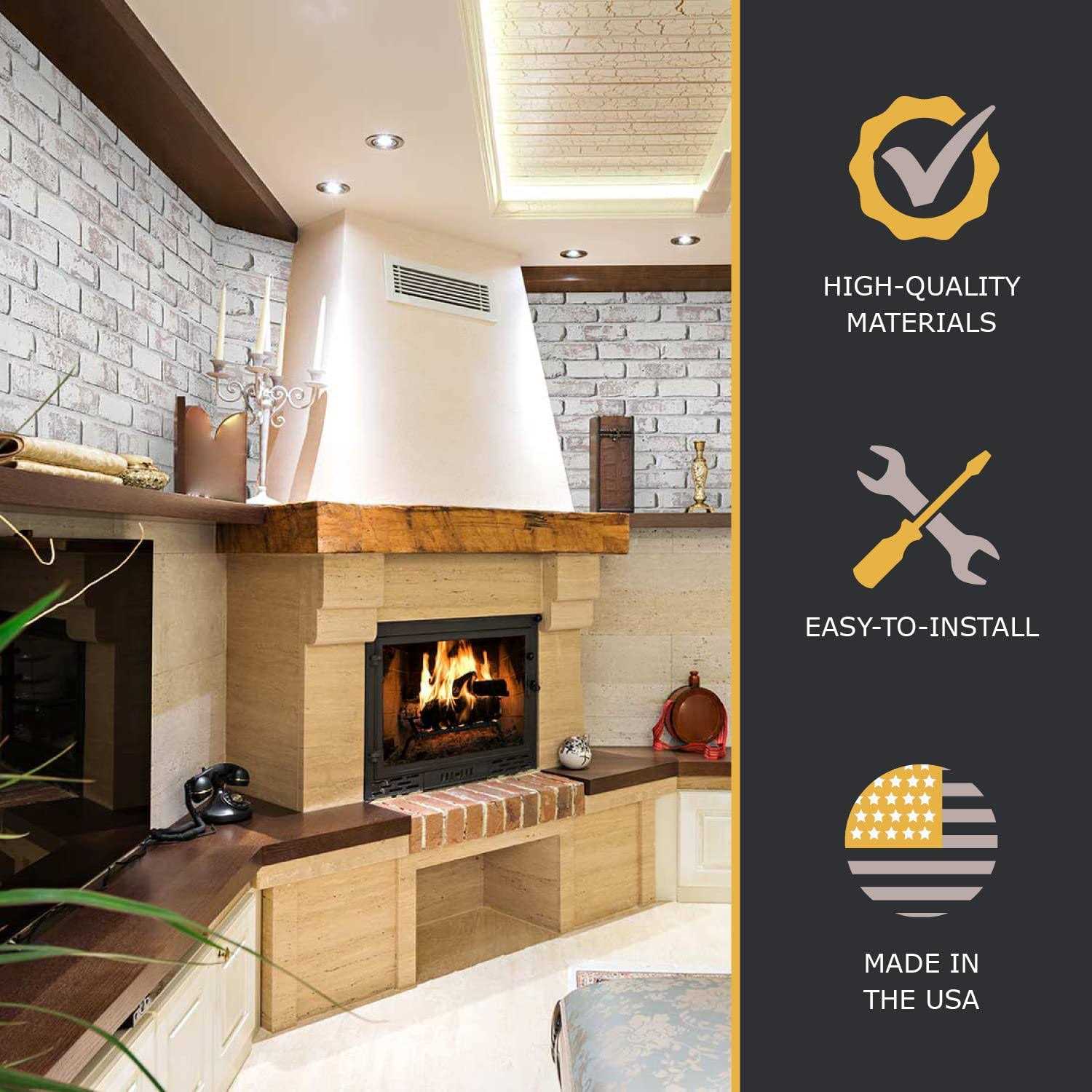 AZ Faux High-Density Polyurethane Faux Brick Wall Textured Panels for Interior and Exterior Decor - Image 5