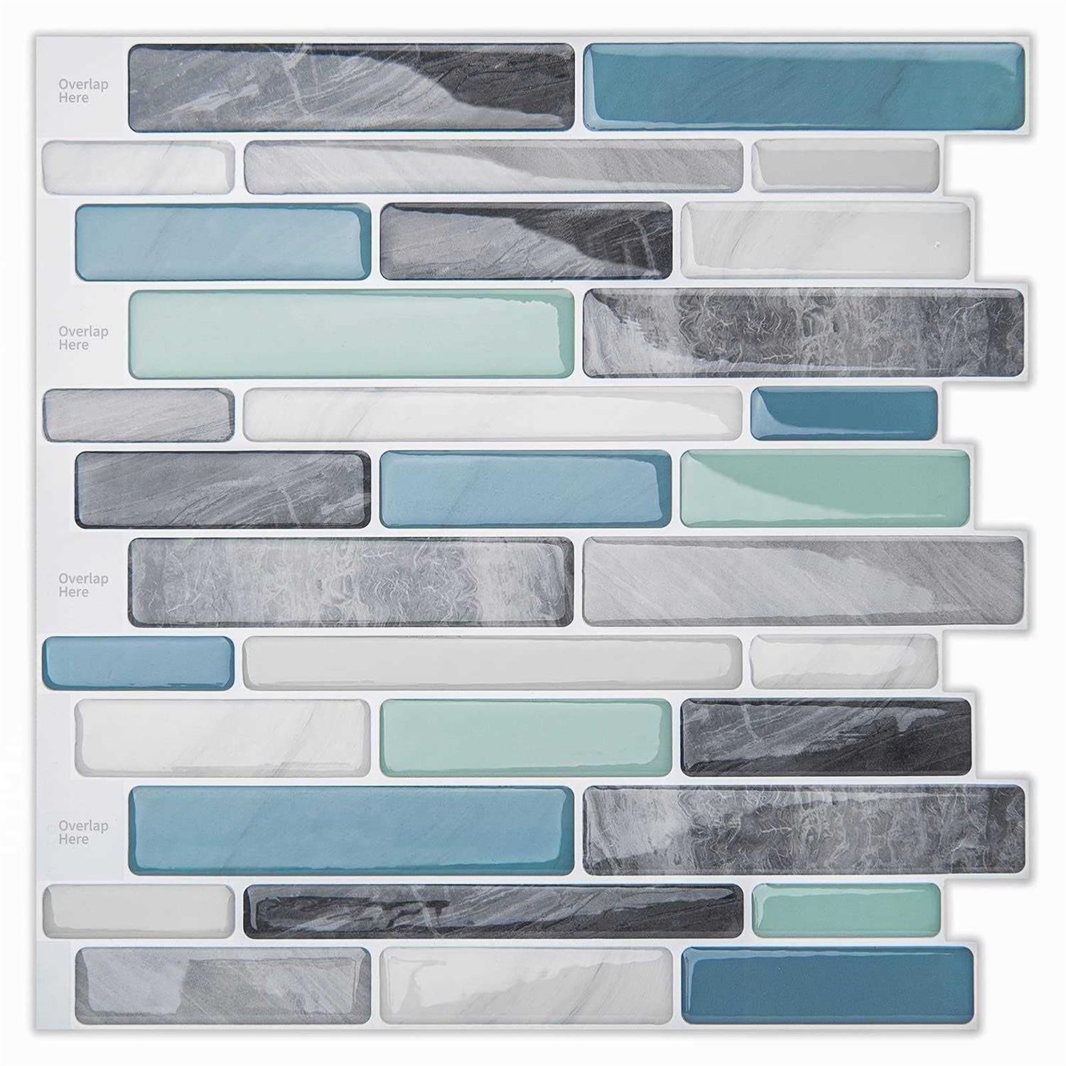 Longking Kitchen Backsplash Self-Adhesive