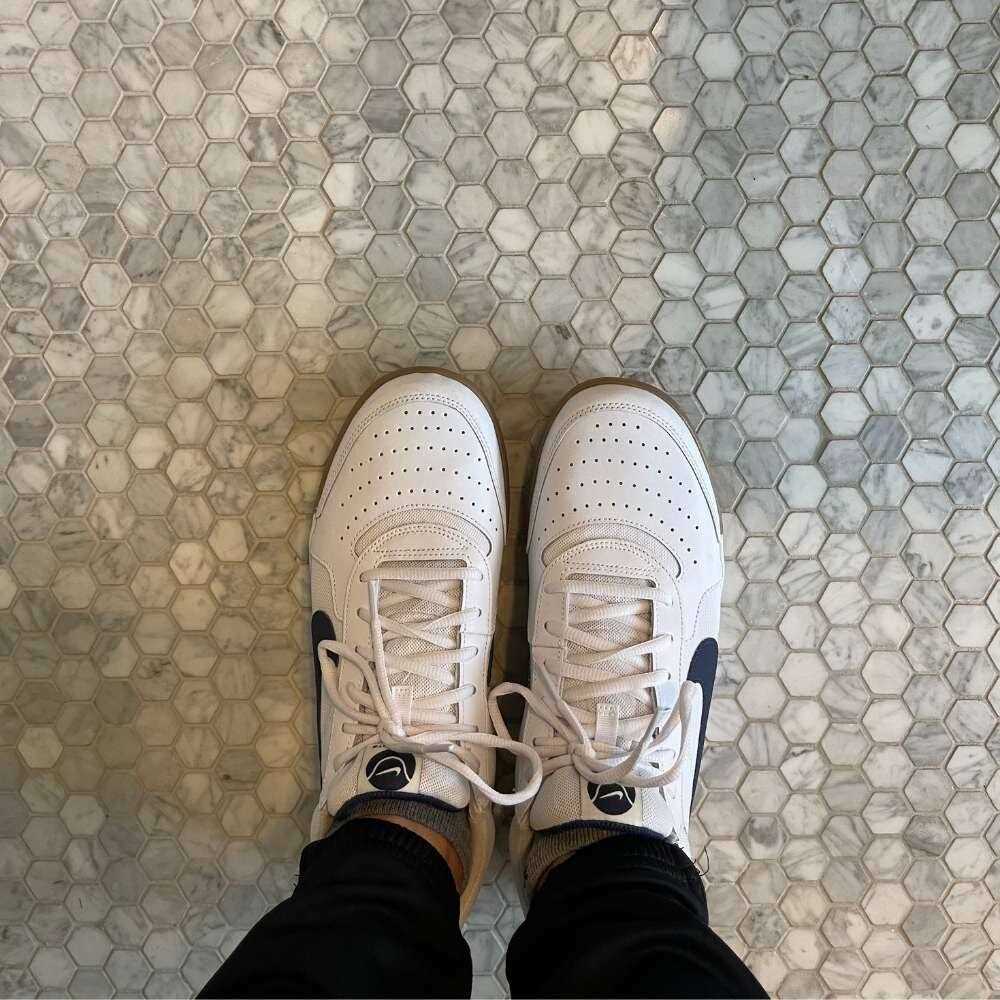 Santorini 12 x 12 Marble Honeycomb Mosaic Wall & Floor Tile The Tile Life - Image 2