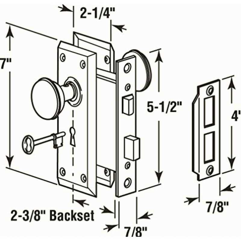 Prime-Line Bronze Mortise - Image 2
