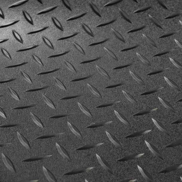 RecPro Nickel Pattern RV Flooring Black 8' Wide - Image 3