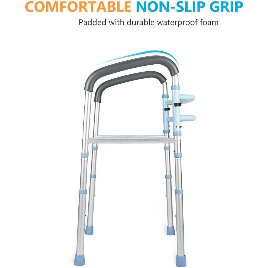 Oasisspace Stand Alone Toilet Safety Rail Heavy Duty Medical Toilet Safety Frame for Elderly Handicap and Disabled - Image 5