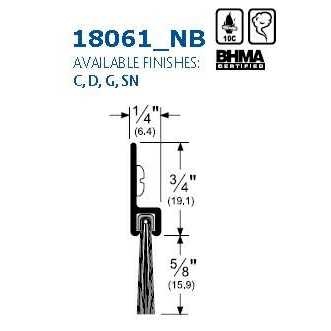 Pemko 18061CNB36 Door Bottom Sweep - Image 5