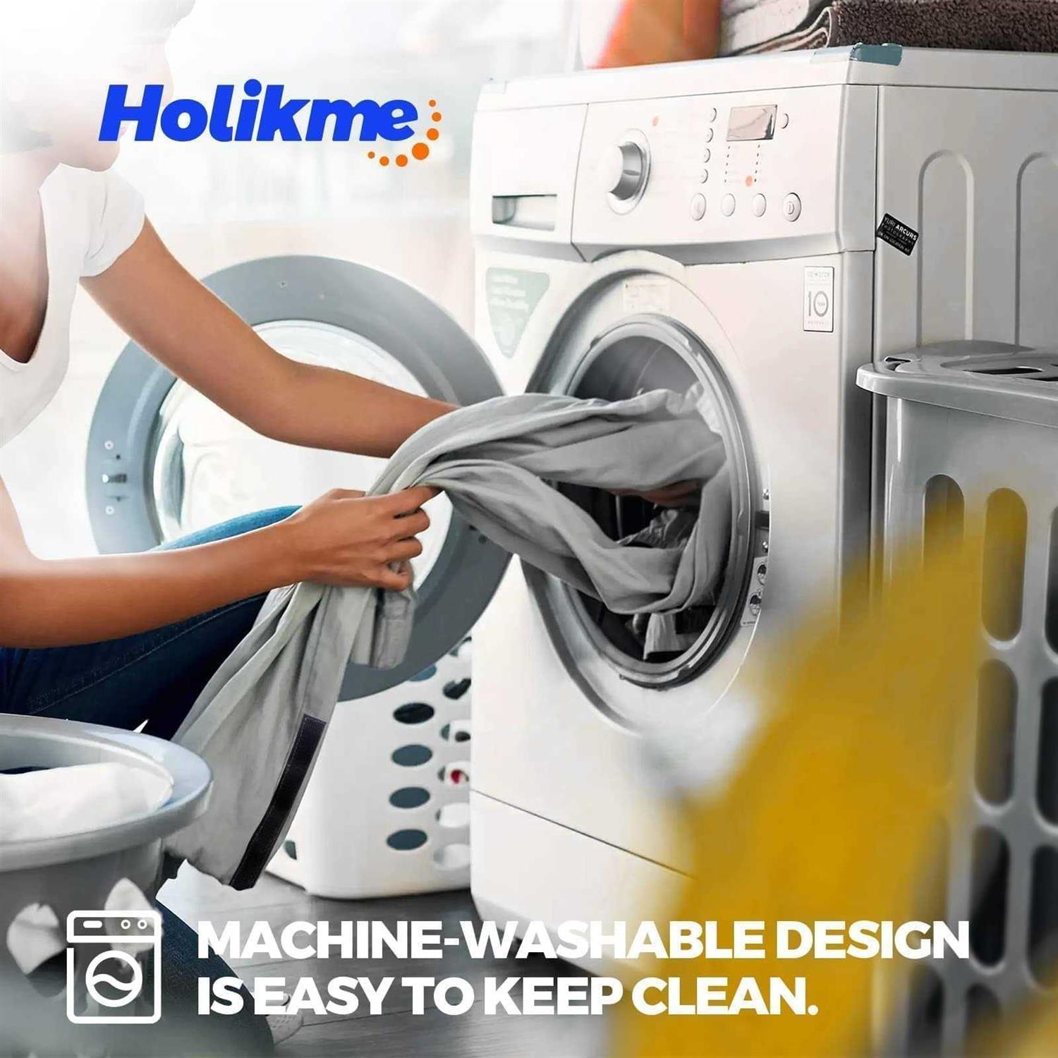 Holikme Twin Door Draft Stopper Door Sweep Weather Stripping Noise Blocker Window Breeze Blocker Adjustable Door Sweeps - Image 4