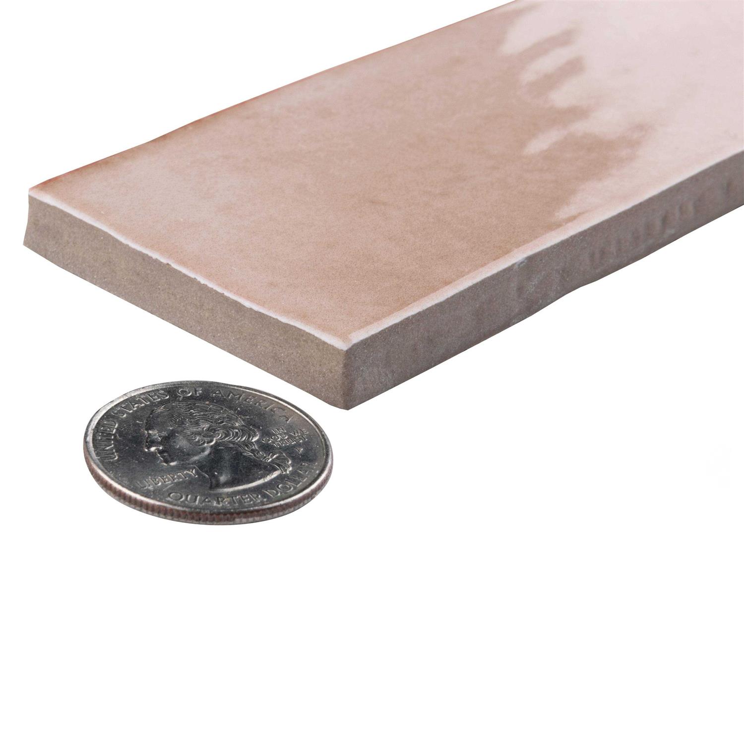 Merola Tile Coco Glossy 2 x 5-7/8 Porcelain Wall Tile - Image 3