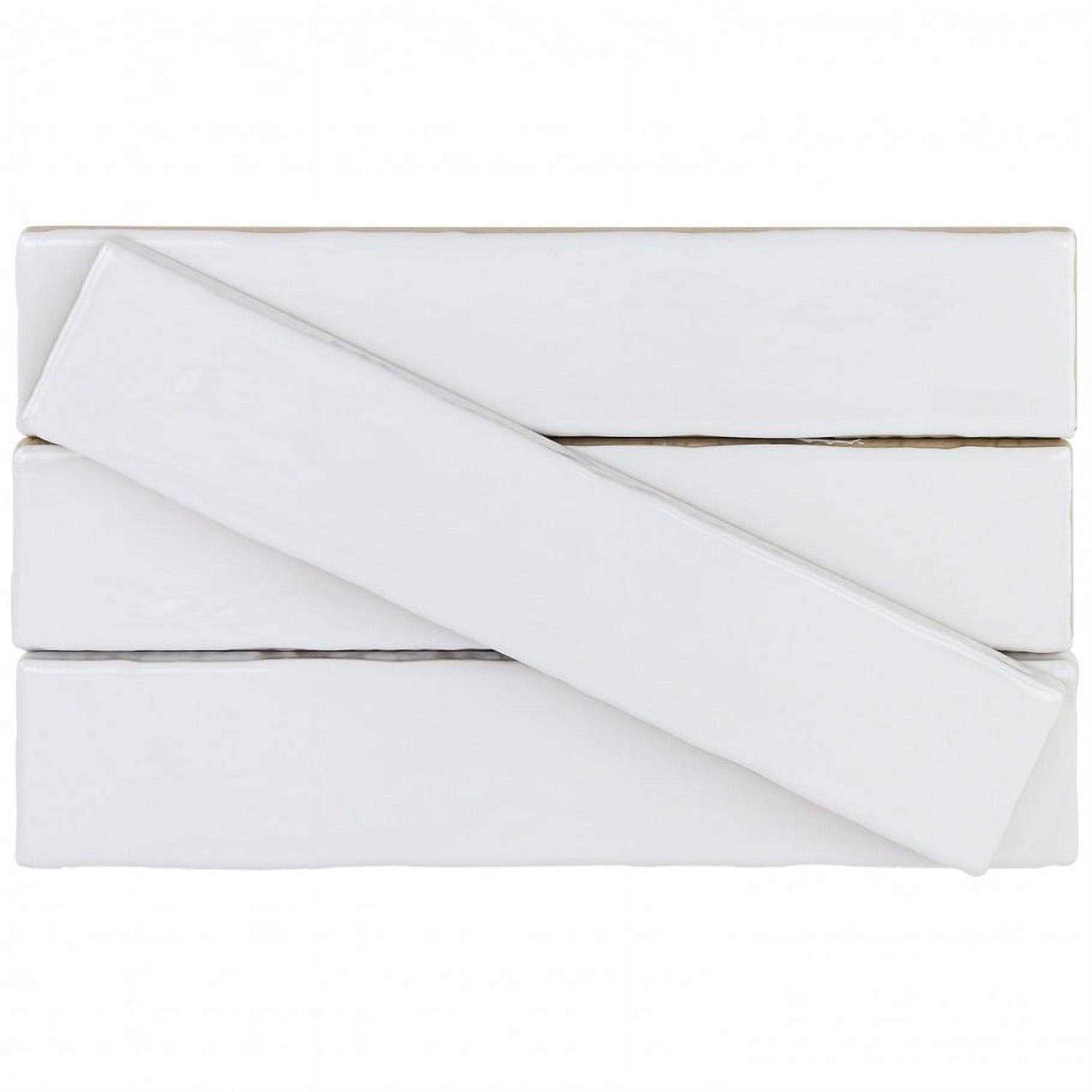 Ivy Hill Tile Newport White 2 in. x 10 in. Polished Ceramic Subway Wall Tile - Image 4