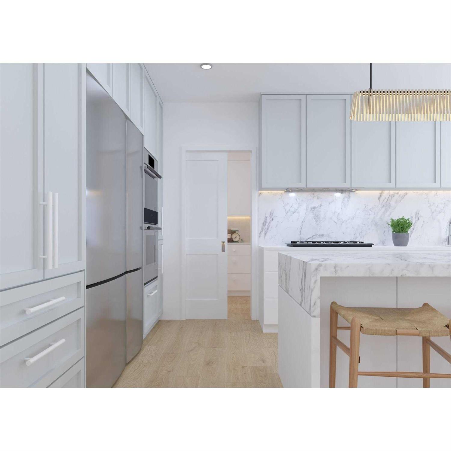 Double Panel Solid Core Primed Interior Door Reso