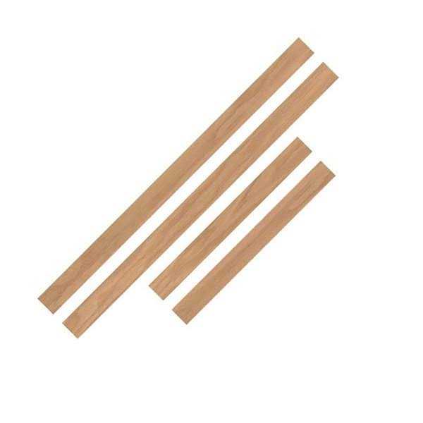 InvisiDoor Red Oak Inswing Jam/Threshold Accessory for 32 in. or 36 in. Bookcase - Image 5