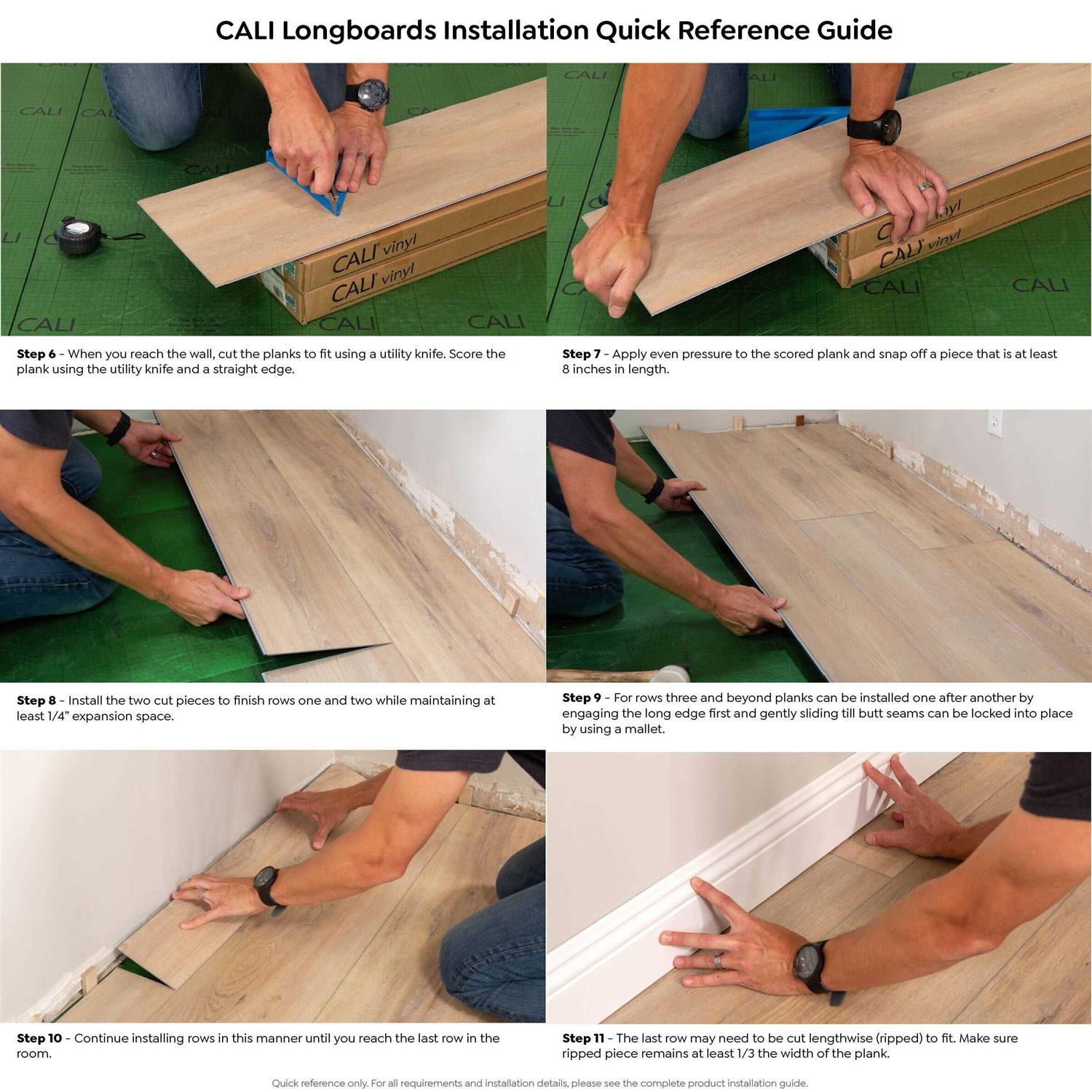 CALI Longboards Vinyl Flooring Sample - Image 5