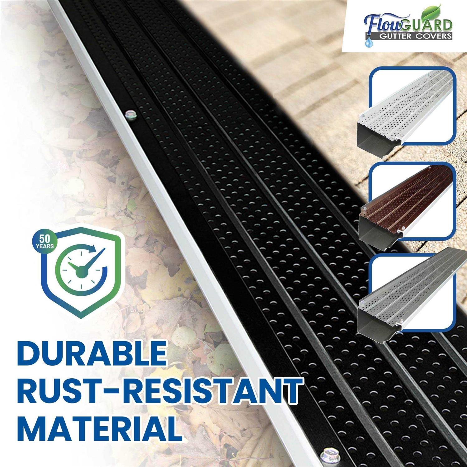 FlexxPoint 30 Year Gutter Cover System - Image 2