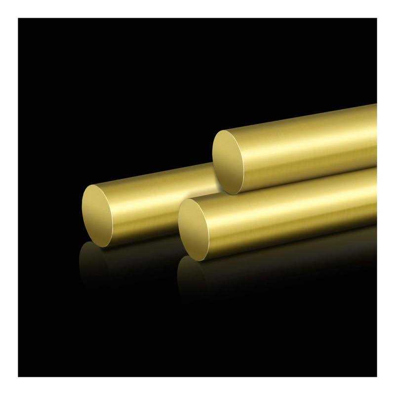 Brass Round Rod Favordrory 4pcs Brass Round Rods Lathe Bar Stock - Image 5