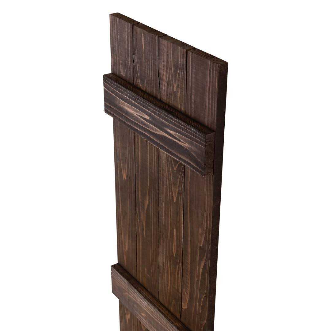 Dogberry 14 Board Batten Exterior Shutters - Image 3