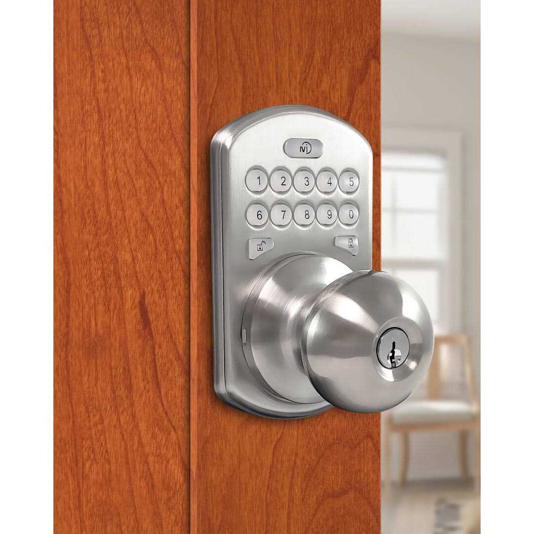 Milocks CKK-02SN Electronic Door Knob Finish