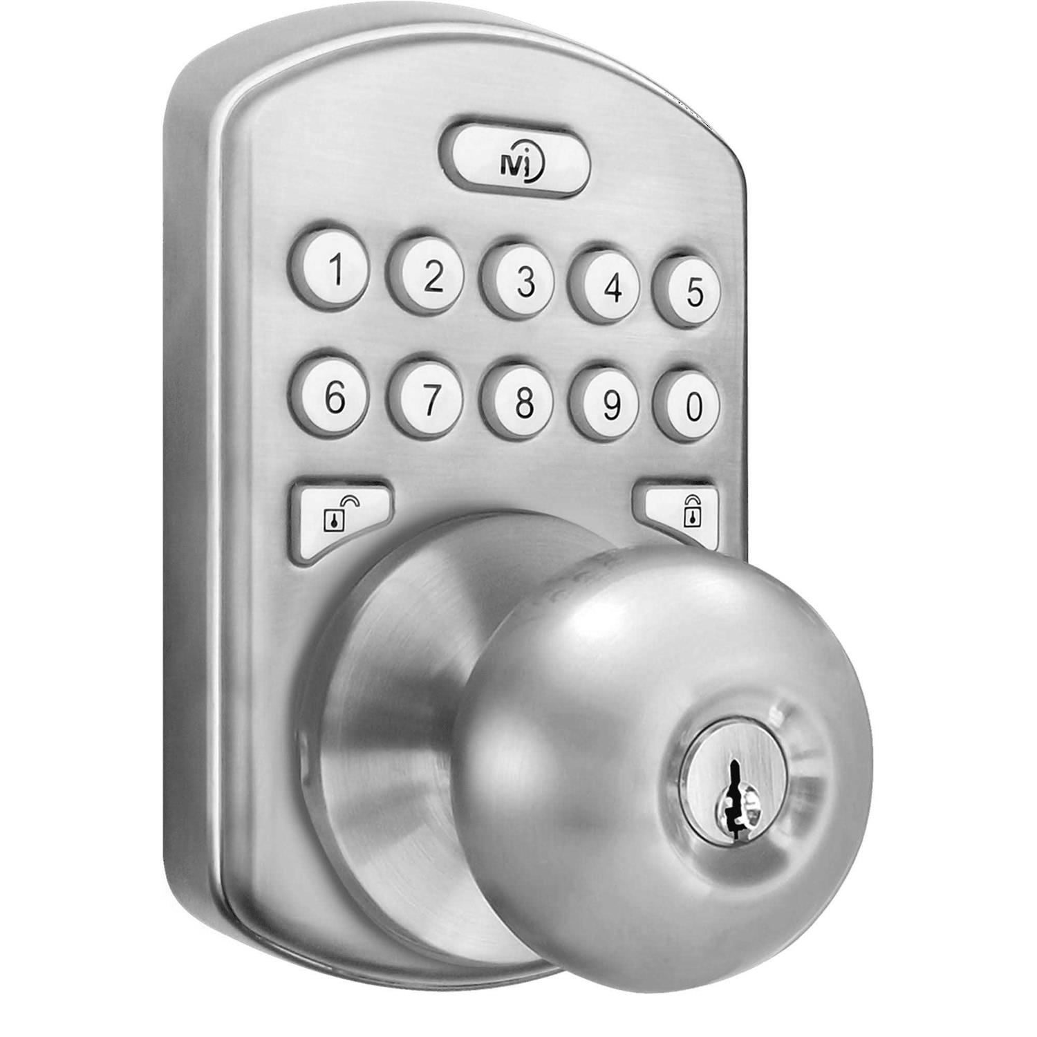 Milocks CKK-02SN Electronic Door Knob Finish - Image 4