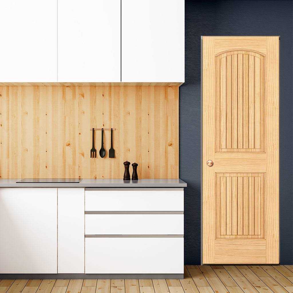 Kimberly Bay Paneled Solid Wood Unfinished Colonial Standard Door - Image 4