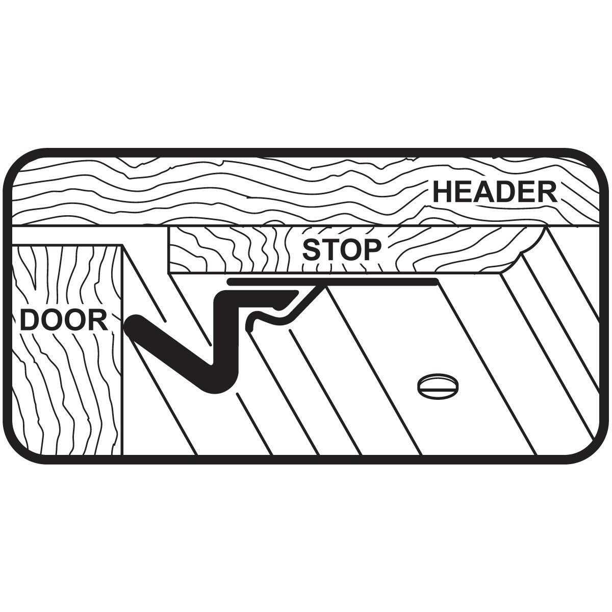 M-D Building Products 91850 Door Jamb Weatherstrip Aluminum 36 x 84 - Image 4
