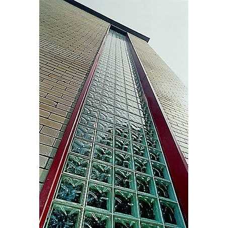 Quality Glass Block 8 x 8 x 4 Nubio Glass Block - Image 2