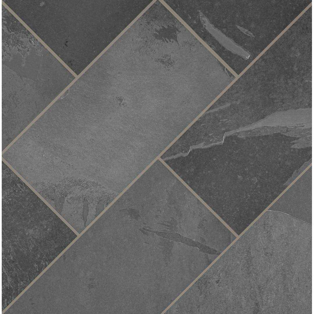 MSI Montauk Black 12 x 24 Gauged Slate Floor and Wall Tile - Image 3