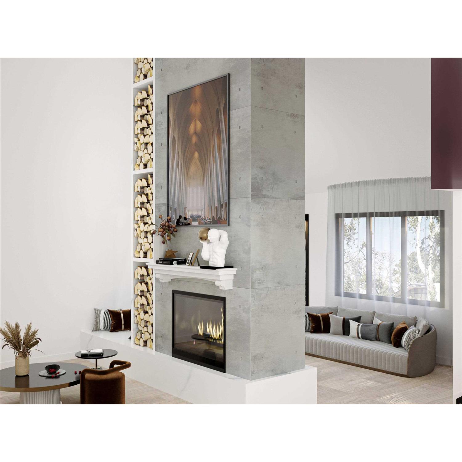 Dogberry Collections French Corbel Mantel Shelf - Image 3