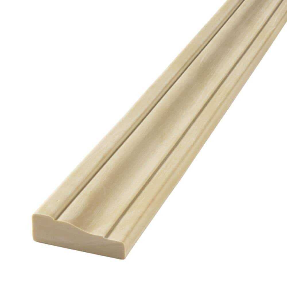 Flex Trim HD 5/8 in. x 2-1/4 in. x Polyurethane Flexible Half-Round Casing