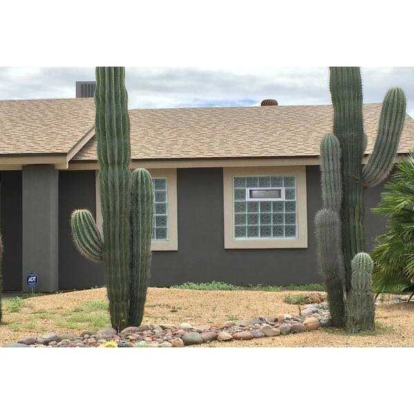 REDI2SET Ice Pattern Frameless Replacement Glass Block Window - Image 4