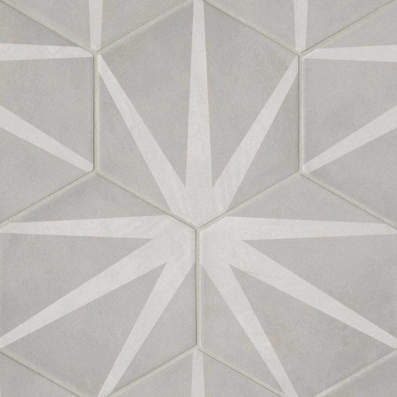 Bedrosians Allora Hexagon Matte Porcelain Tile 8.5 x 10 - Image 3