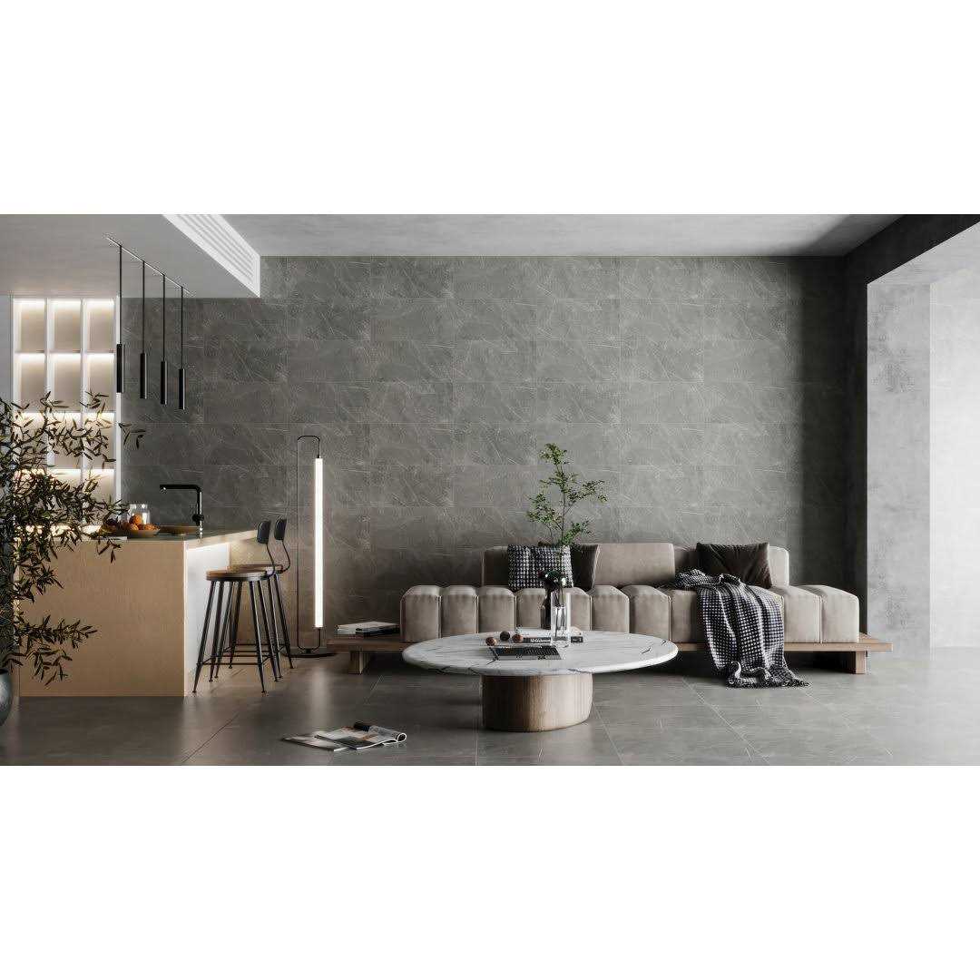 Bedrosians Shandar 24 x Matte Porcelain Field Tile with Mould - Image 3