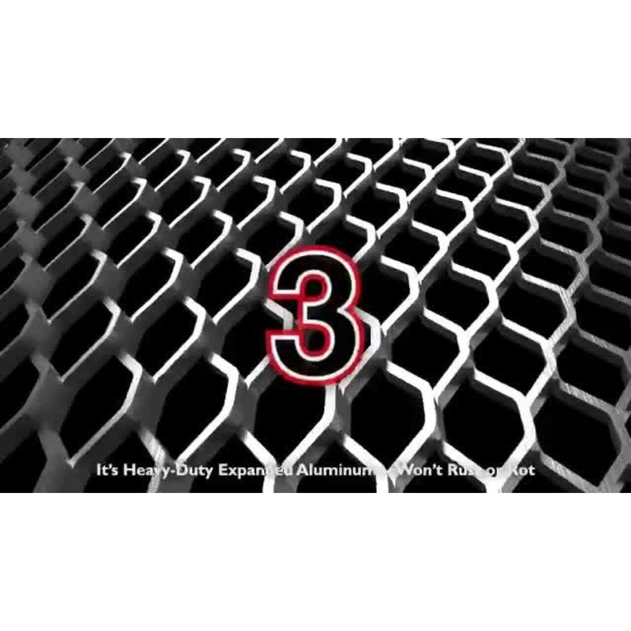 E-Z-Gutter Guard E-Z-Quick Aluminum Mesh Gutter Guards For 6in Gutters Covers 3925ft Ezq510