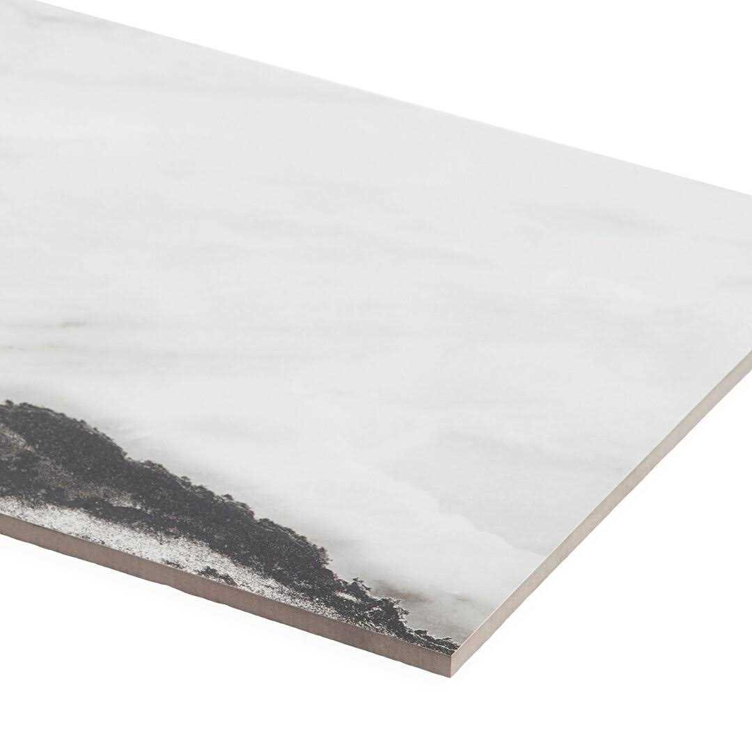 Saroshi 24 Polished Marble Look Porcelain Floor and Wall Tile Ivy Hill Tile - Image 5
